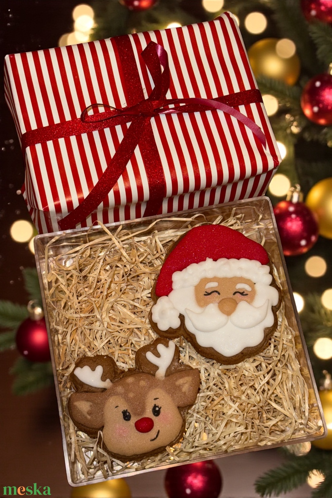 Díszített mézeskalács - élelmiszer - édesség - mézeskalács - Meska.hu