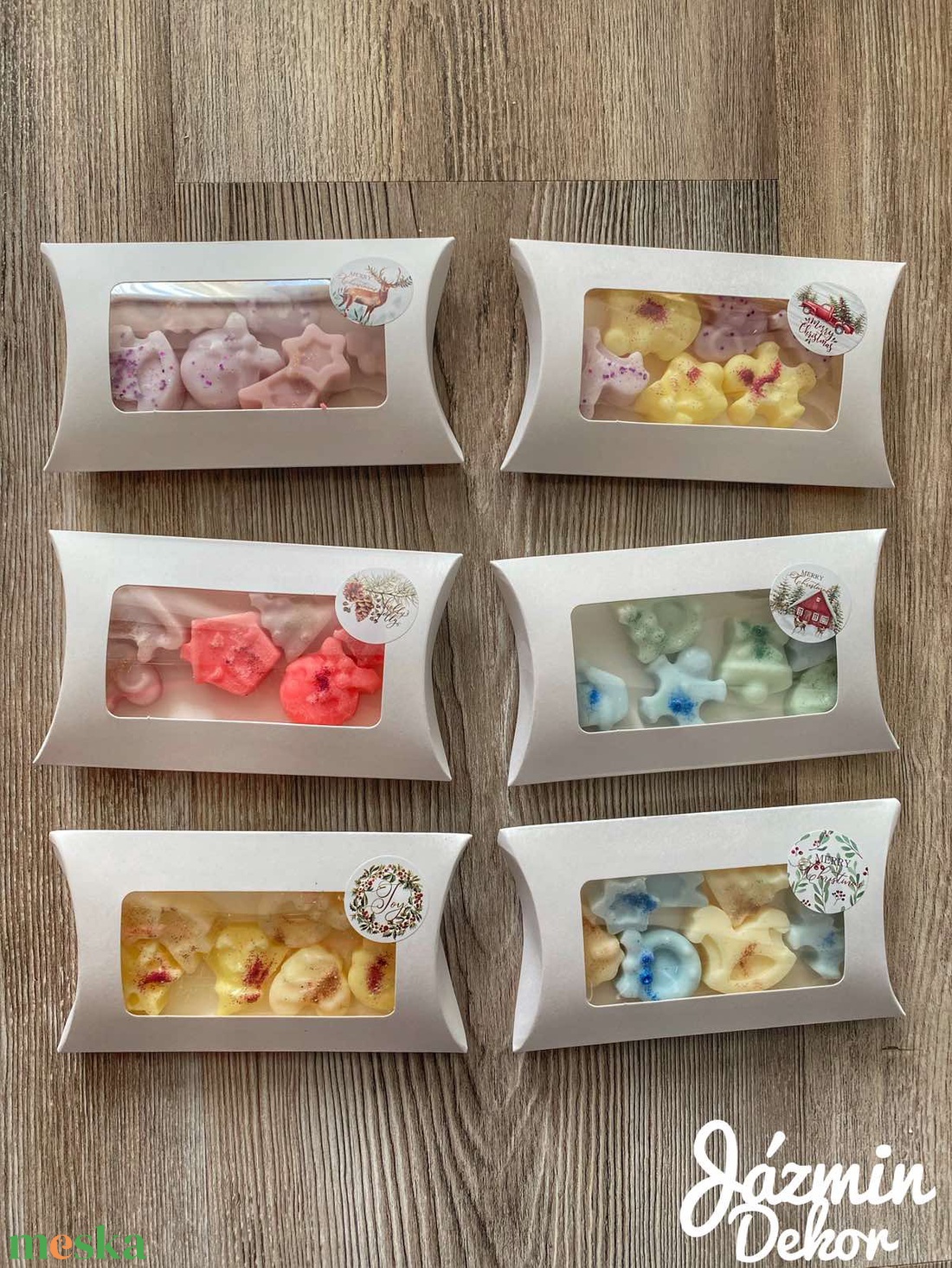 Karácsonyi illatviasz mix vegyes válogatás (6 db-os dobozban) - otthon & életmód - gyertya, illat, aroma - illatviasz - Meska.hu Karácsonyi illatviasz mix vegyes válogatás (6 db-os dobozban) - otthon & életmód - gyertya, illat, aroma - illatviasz - Meska.hu
