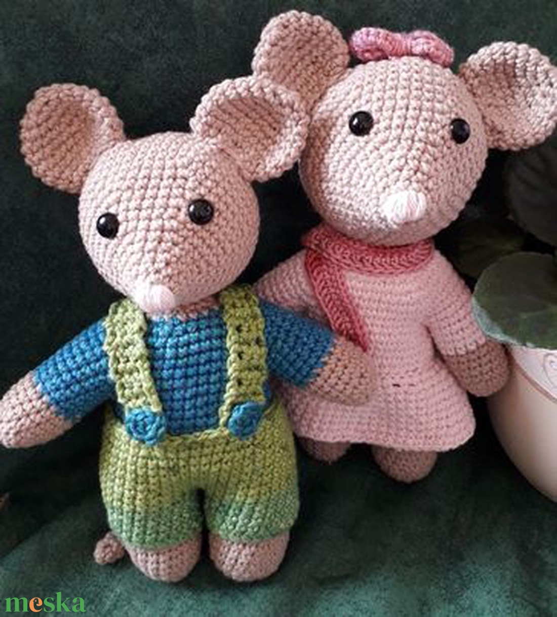Boglárka egérke - horgolt (amigurumi) játék - játék & sport - plüssállat & játékfigura - egér - Meska.hu Boglárka egérke - horgolt (amigurumi) játék - játék & sport - plüssállat & játékfigura - egér - Meska.hu