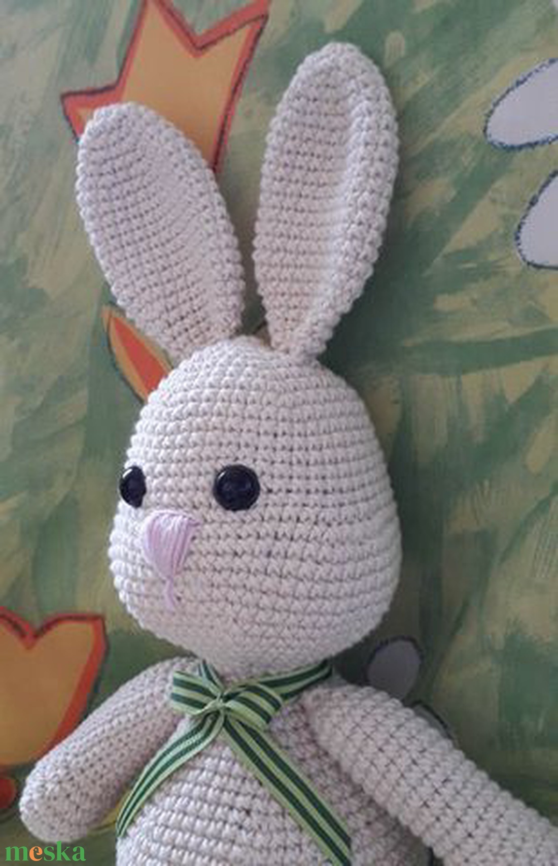 Bonifác nyuszi - horgolt (amigurumi) játék - játék & sport - plüssállat & játékfigura - nyuszi - Meska.hu Bonifác nyuszi - horgolt (amigurumi) játék - játék & sport - plüssállat & játékfigura - nyuszi - Meska.hu