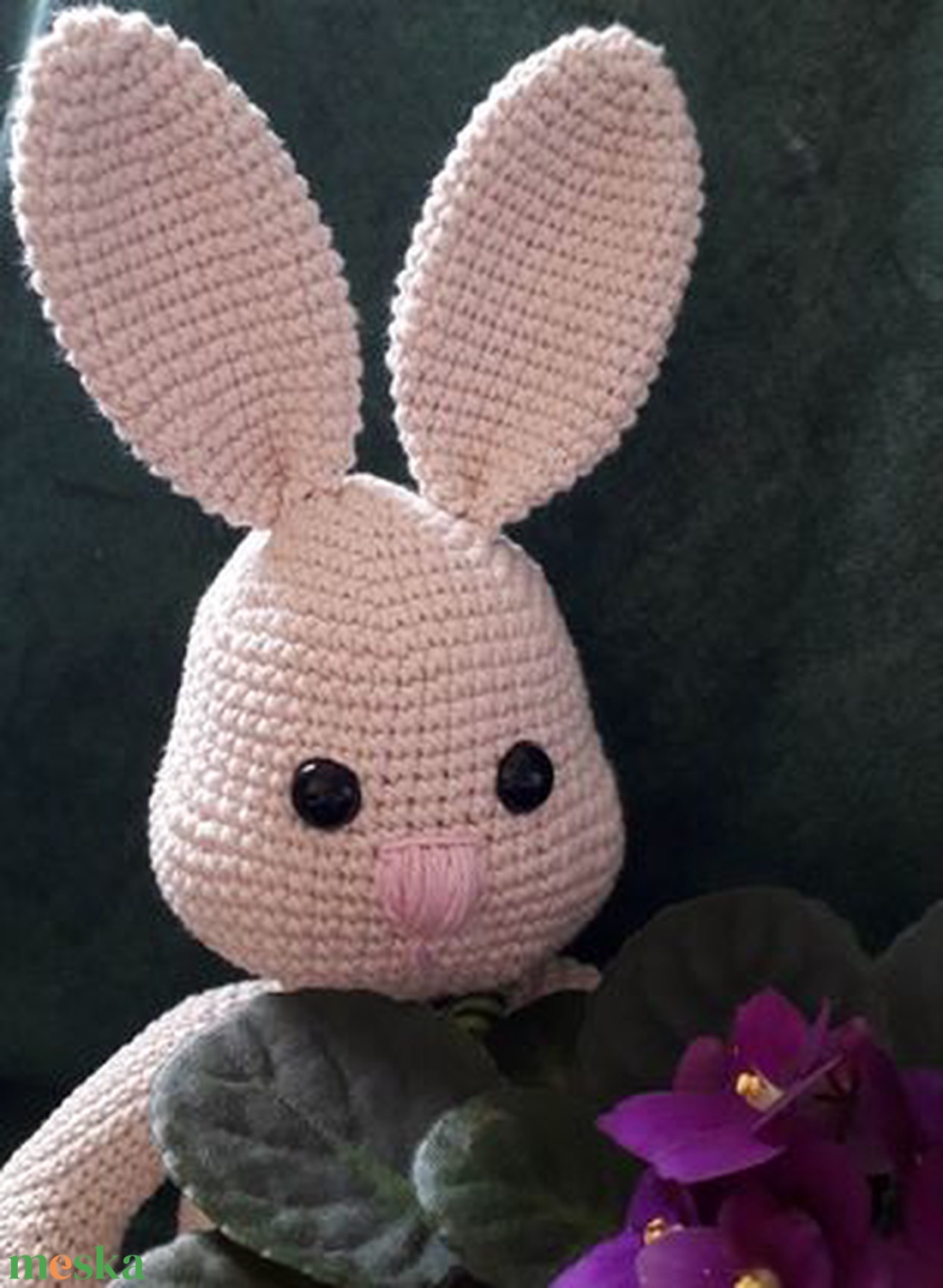 Bonifác nyuszi - horgolt (amigurumi) játék - játék & sport - plüssállat & játékfigura - nyuszi - Meska.hu Bonifác nyuszi - horgolt (amigurumi) játék - játék & sport - plüssállat & játékfigura - nyuszi - Meska.hu
