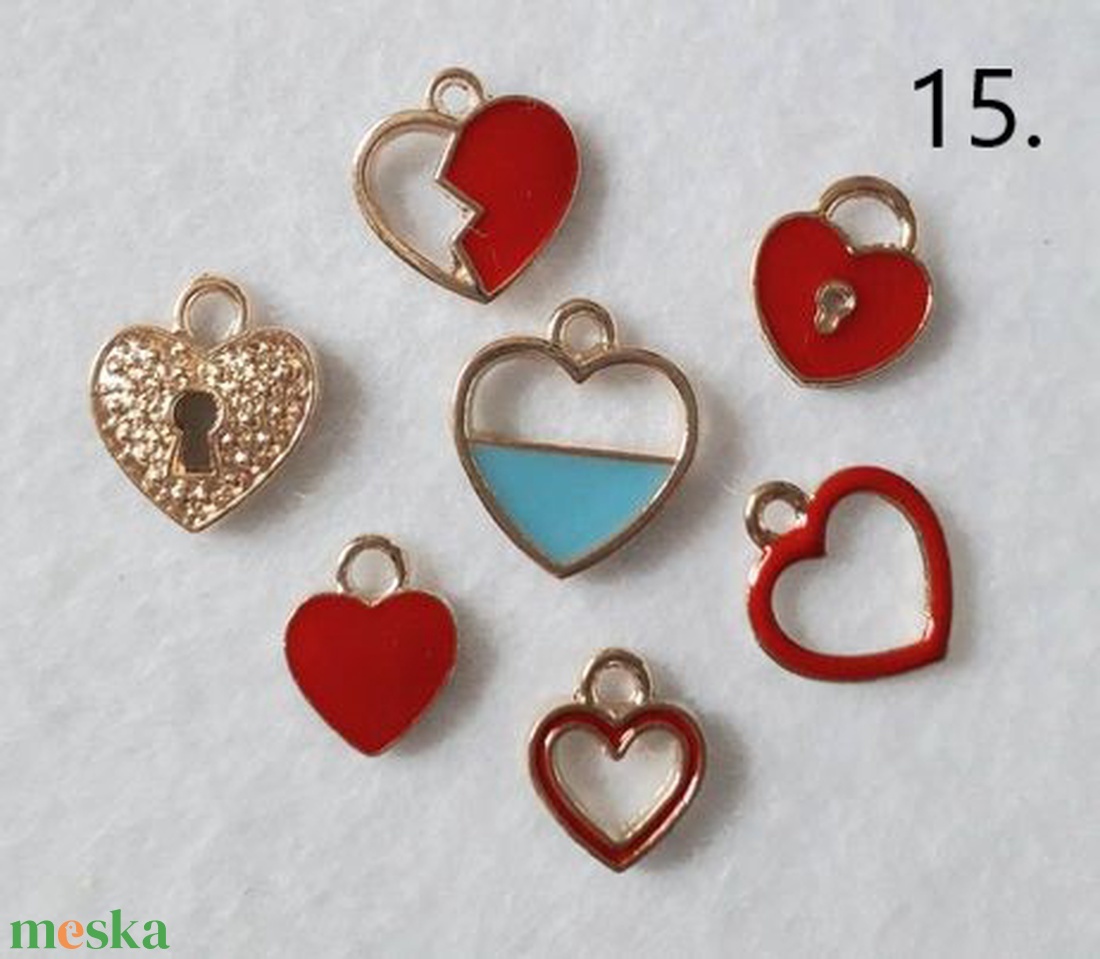 Színes medál csomagok - birds, hearts, flowers (2994) - kellékek & szerszámok - gyöngyfűzés kellékek - egyéb alkatrész - Meska.hu Színes medál csomagok - birds, hearts, flowers (2994) - kellékek & szerszámok - gyöngyfűzés kellékek - egyéb alkatrész - Meska.hu