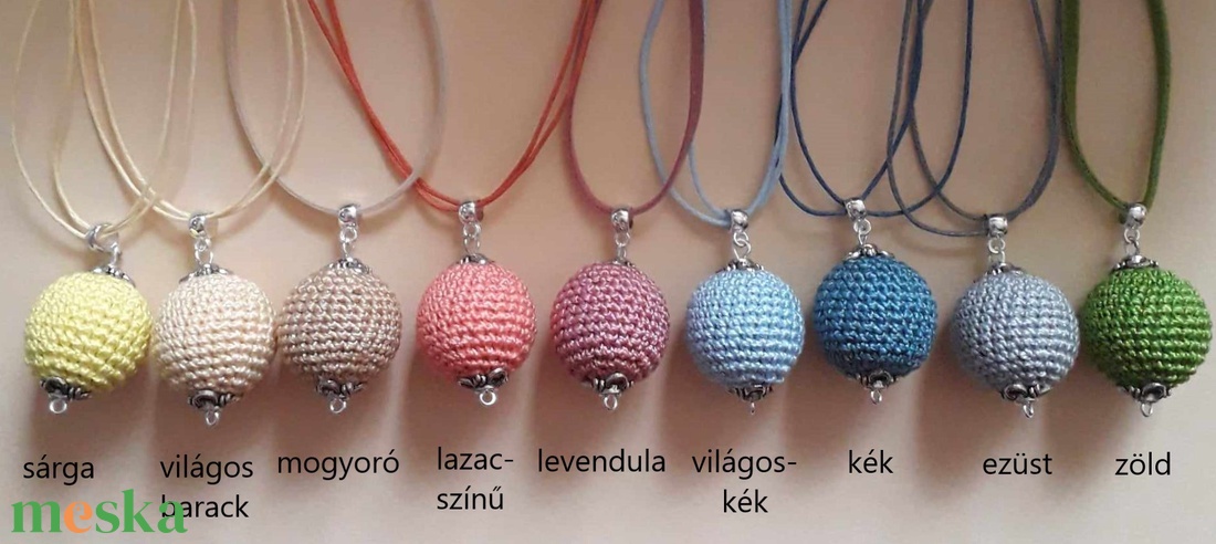 Anya lánya Berry horgolt nyaklánc szett, több színben - ékszer - nyaklánc - bogyós nyaklánc - Meska.hu Anya lánya Berry horgolt nyaklánc szett, több színben - ékszer - nyaklánc - bogyós nyaklánc - Meska.hu