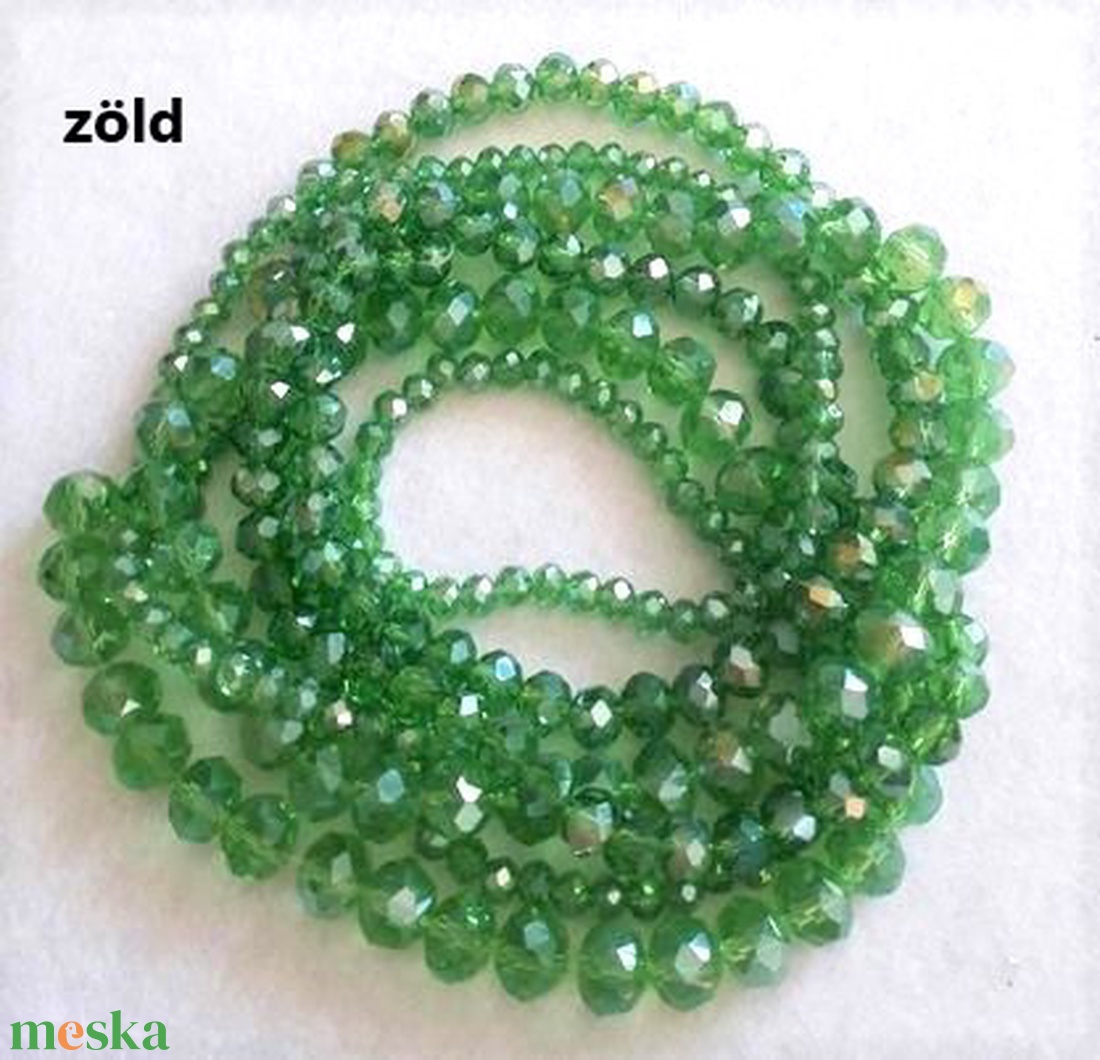 Rondell / donut / fánk alakú üveggyöngy 13 színben - 8x6 mm (1204) - kellékek & szerszámok - gyöngyfűzés kellékek - üveggyöngy - Meska.hu Rondell / donut / fánk alakú üveggyöngy 13 színben - 8x6 mm (1204) - kellékek & szerszámok - gyöngyfűzés kellékek - üveggyöngy - Meska.hu