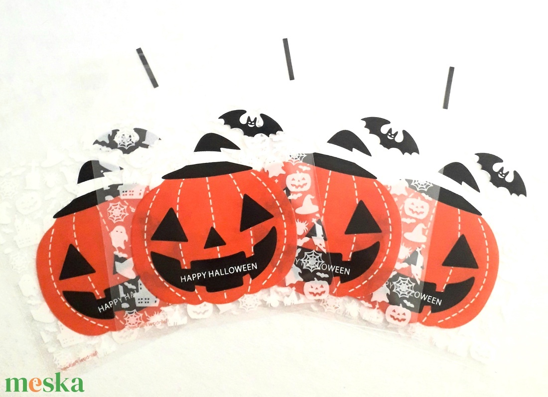 Halloween ajándékzacskó - 13 x 10 cm (1450) - kellékek & szerszámok - dekorációs kellékek - egyéb kellékek - Meska.hu Halloween ajándékzacskó - 13 x 10 cm (1450) - kellékek & szerszámok - dekorációs kellékek - egyéb kellékek - Meska.hu