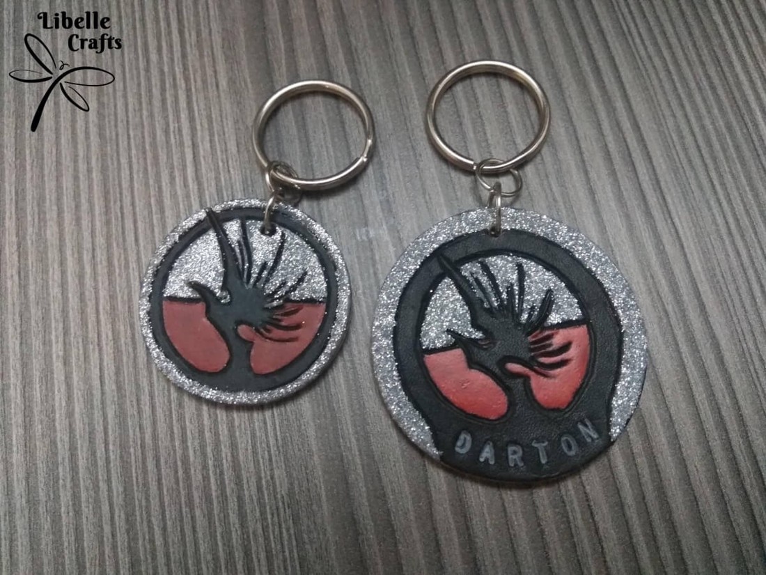 Darton szimbólumos kulcstartó - táska & tok - kulcstartó & táskadísz - kulcstartó - Meska.hu