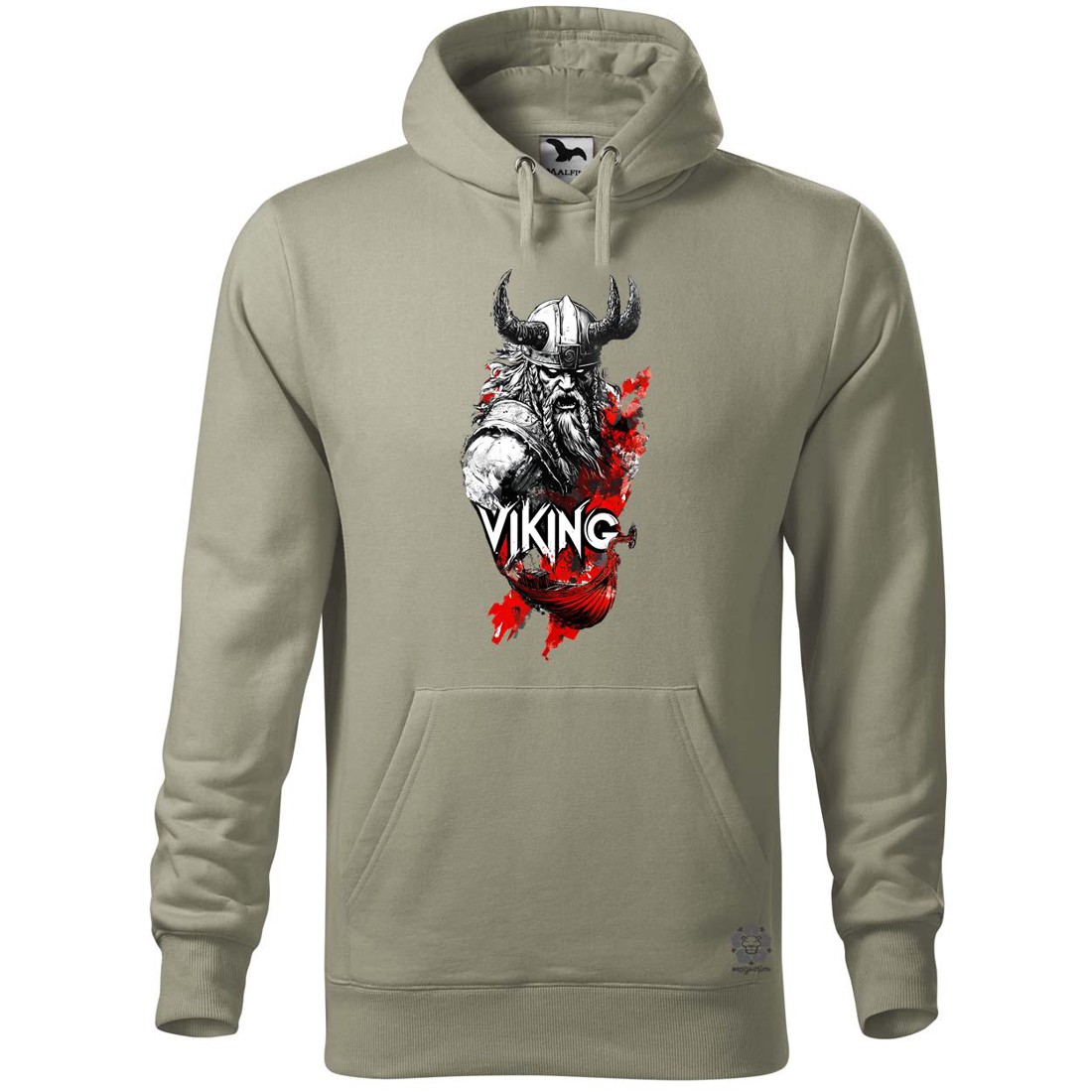 Viking plakát v5 - ruha & divat - férfi ruha - férfi pulóver - Meska.hu