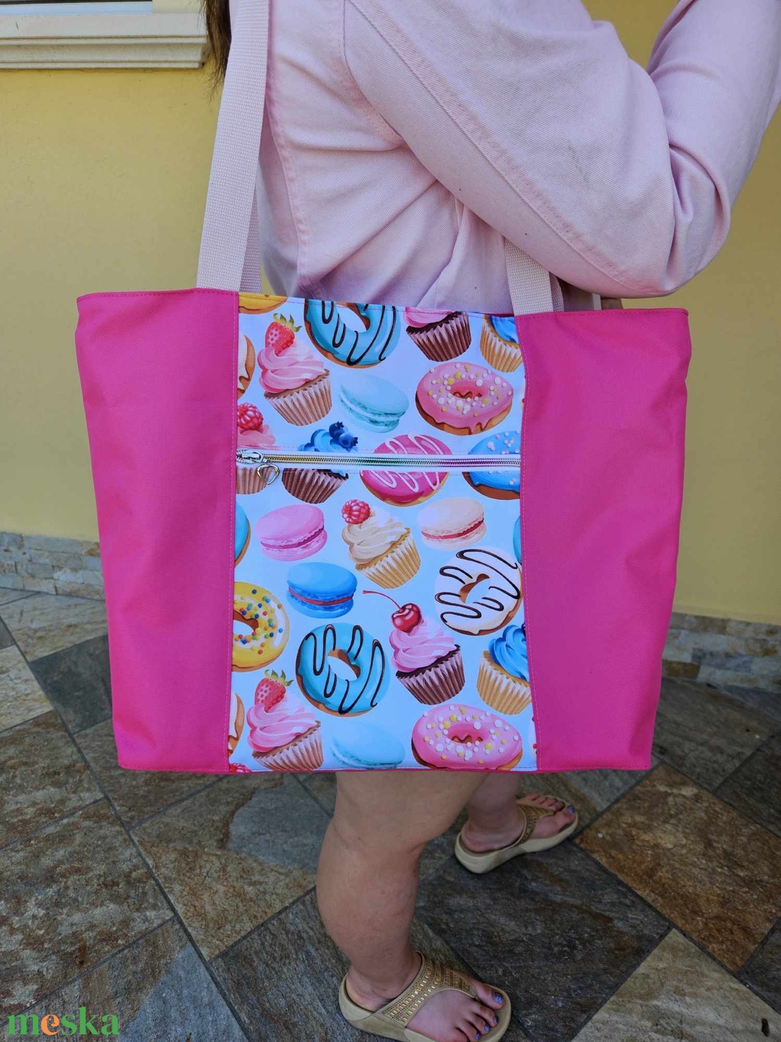 Összehajtható vízálló strandtáska/sporttáska/shopper - táska & tok - kézitáska & válltáska - nagy pakolós táska - Meska.hu Összehajtható vízálló strandtáska/sporttáska/shopper - táska & tok - kézitáska & válltáska - nagy pakolós táska - Meska.hu