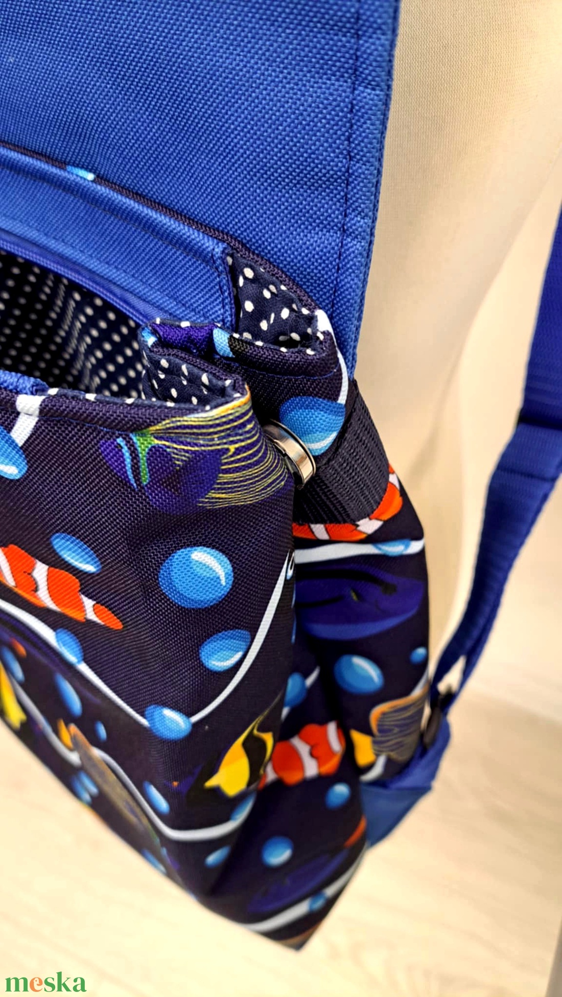 Némós vízálló ovis/sulis hátizsák - játék & sport - ovis felszerelés - ovis hátizsák - Meska.hu