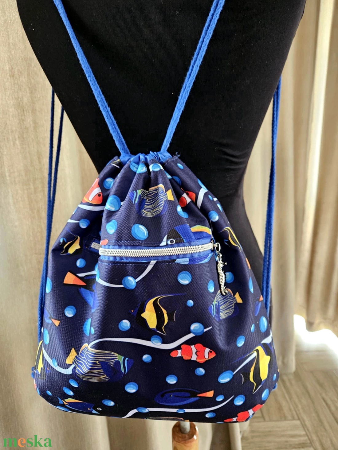 Némós vízálló ovis/sulis tornazsák - játék & sport - ovis felszerelés - ovis hátizsák - Meska.hu