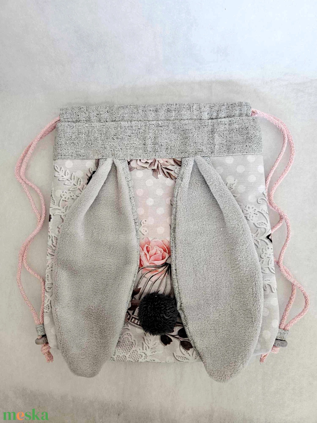 Tündéri nyuszis hátizsák ovisoknak, iskolásoknak - játék & sport - ovis felszerelés - ovis hátizsák - Meska.hu