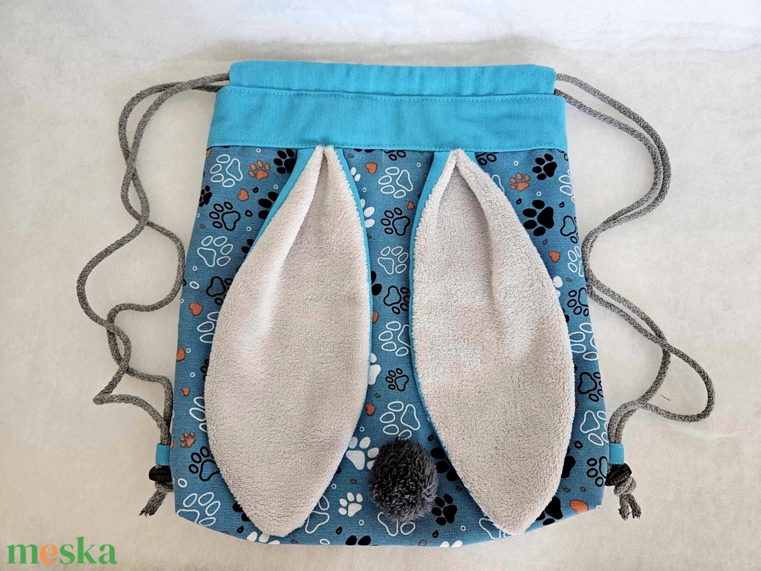 Tündéri nyuszis hátizsák ovisoknak, iskolásoknak - játék & sport - ovis felszerelés - ovis hátizsák - Meska.hu