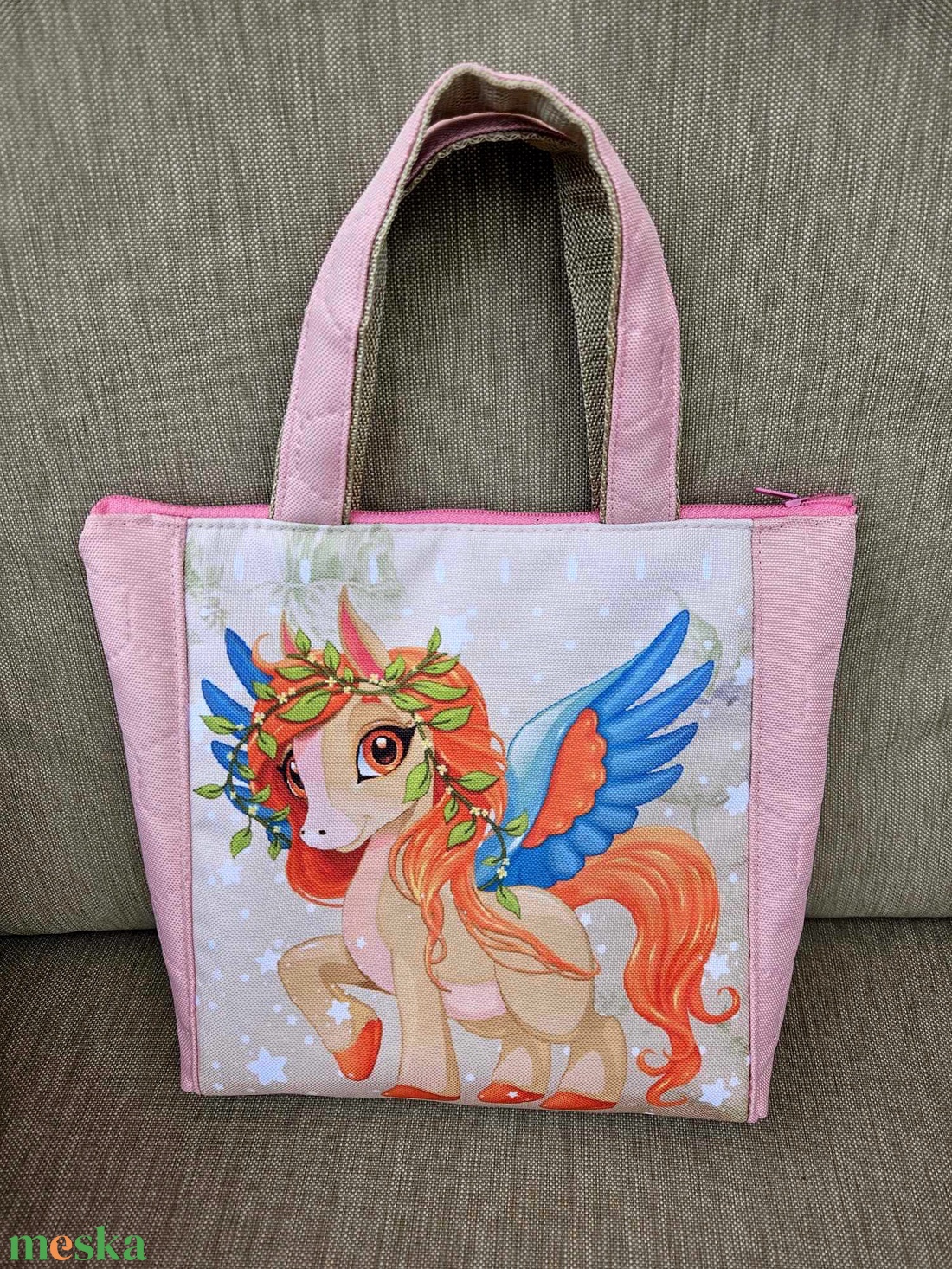 Kislány kistáskák vízlepergető anyagból - játék & sport - ovis felszerelés - egyéb ovis kiegészítő - Meska.hu