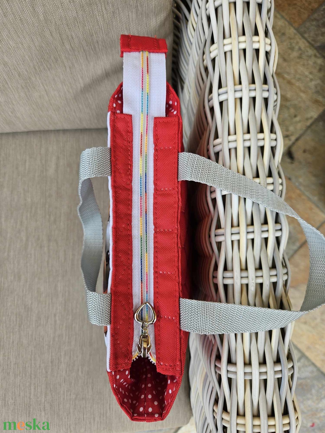 Kislány kistáska vízlepergető anyagból - játék & sport - ovis felszerelés - egyéb ovis kiegészítő - Meska.hu