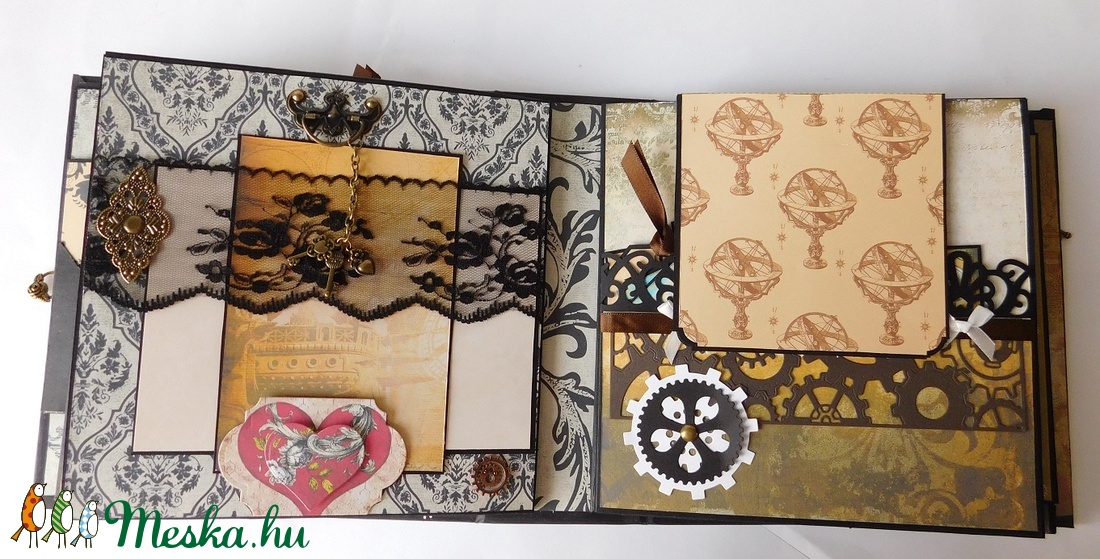My dear love... - egyedi, kézműves romantikus- vintage steampunk-love scrapbook fotóalbum - otthon & lakás - papír írószer - album & fotóalbum - Meska.hu My dear love... - egyedi, kézműves romantikus- vintage steampunk-love scrapbook fotóalbum - otthon & lakás - papír írószer - album & fotóalbum - Meska.hu
