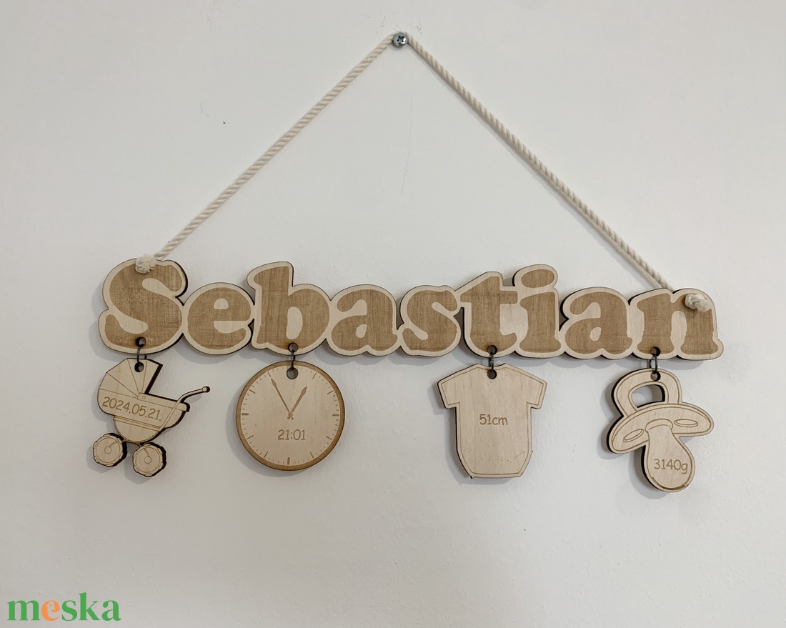 Névtábla születési adatokkal - otthon & életmód - babaszoba, gyerekszoba - babaszoba dekoráció - Meska.hu Névtábla születési adatokkal - otthon & életmód - babaszoba, gyerekszoba - babaszoba dekoráció - Meska.hu