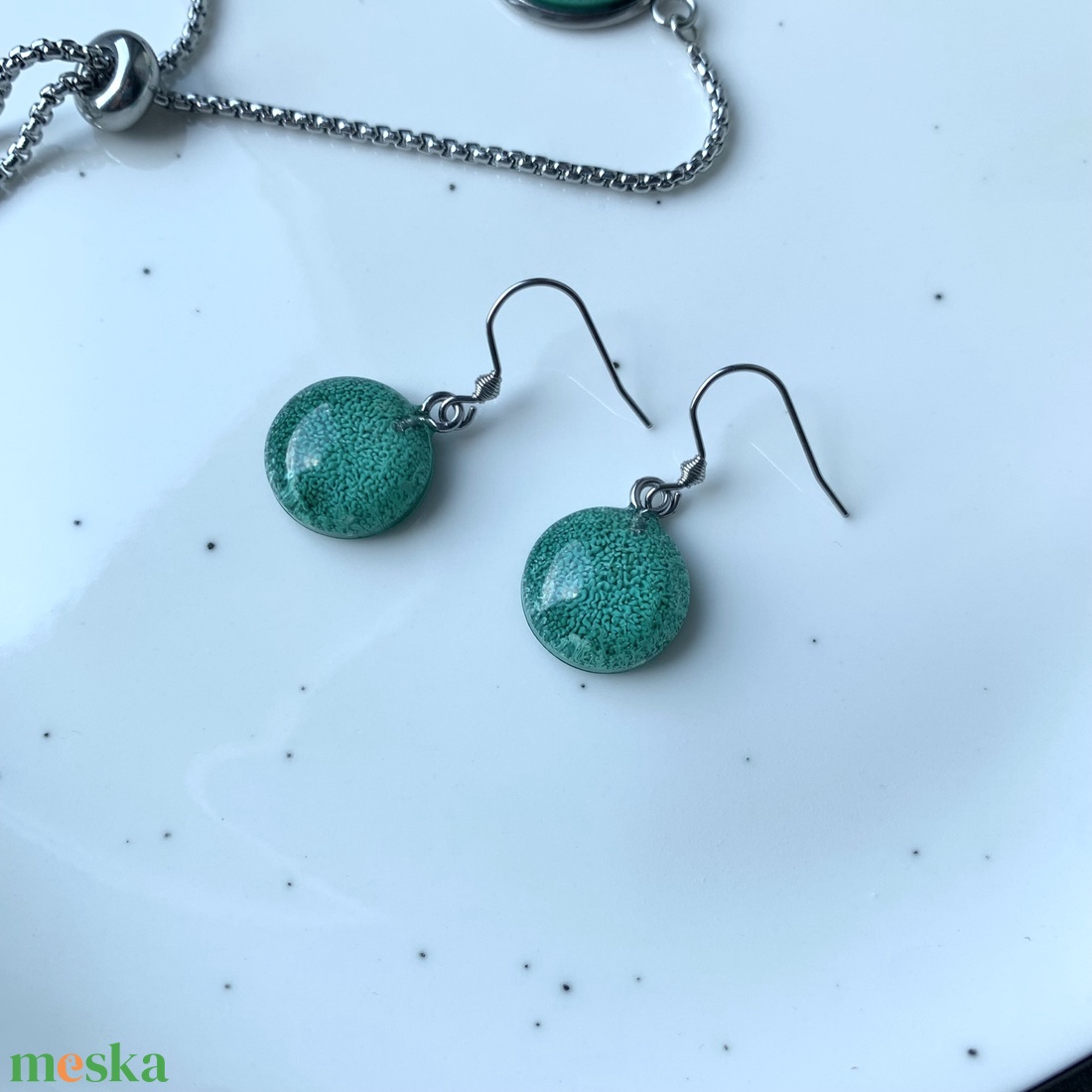 Menta ékszer szett - ékszer - ékszerszett - Meska.hu