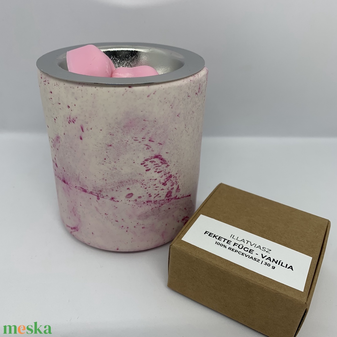 Párologtató és illatviasz csomag - otthon & életmód - gyertya, illat, aroma - párologtató - Meska.hu