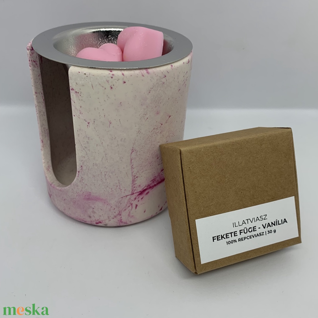 Párologtató és illatviasz csomag - otthon & életmód - gyertya, illat, aroma - párologtató - Meska.hu