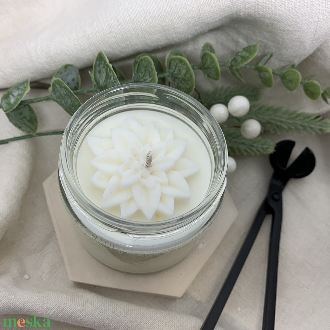 WINTER magic illatgyertya - otthon & életmód - gyertya, illat, aroma - gyertya - Meska.hu