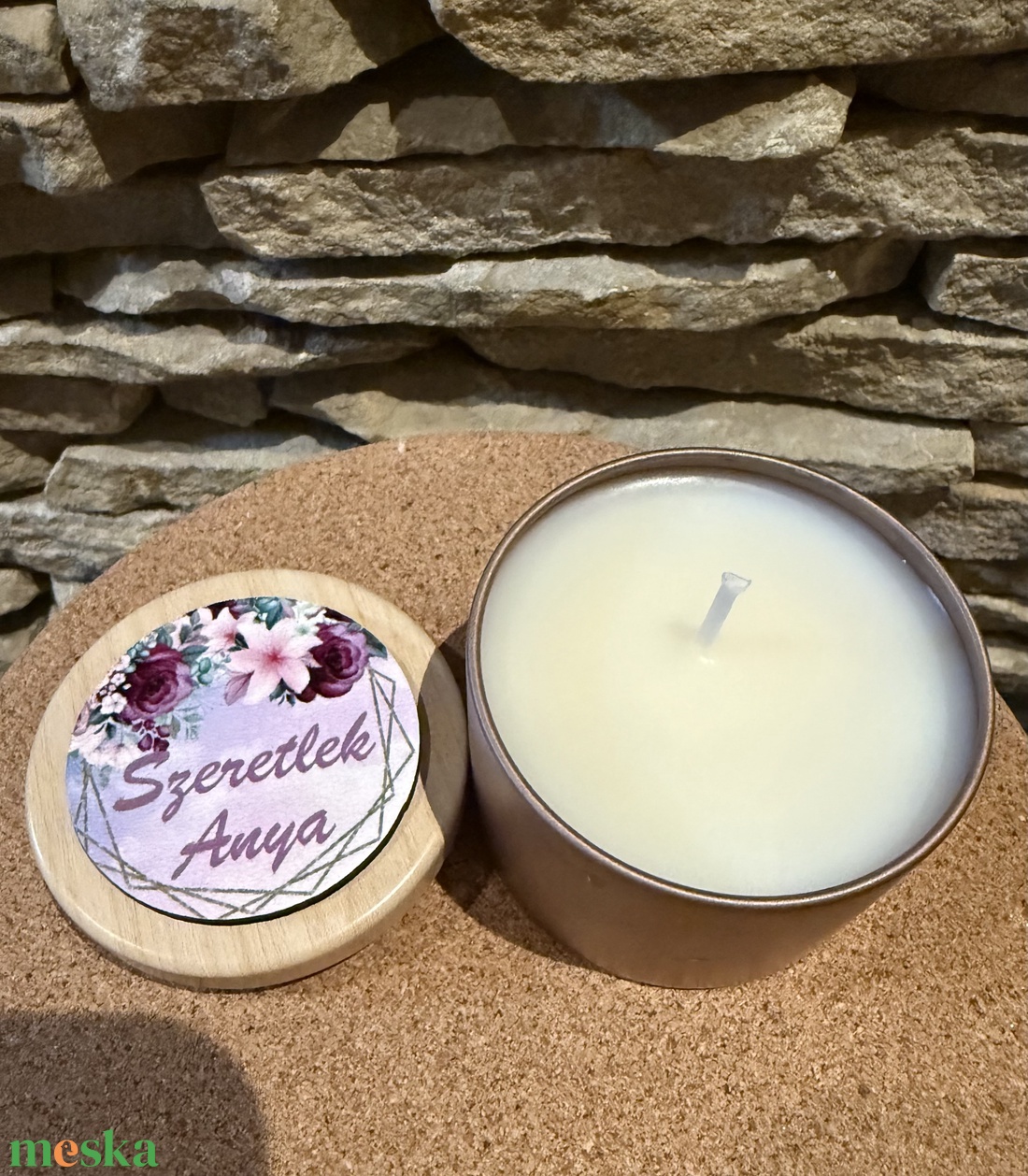 Anyák napi illatgyertya - otthon & életmód - gyertya, illat, aroma - gyertya - Meska.hu