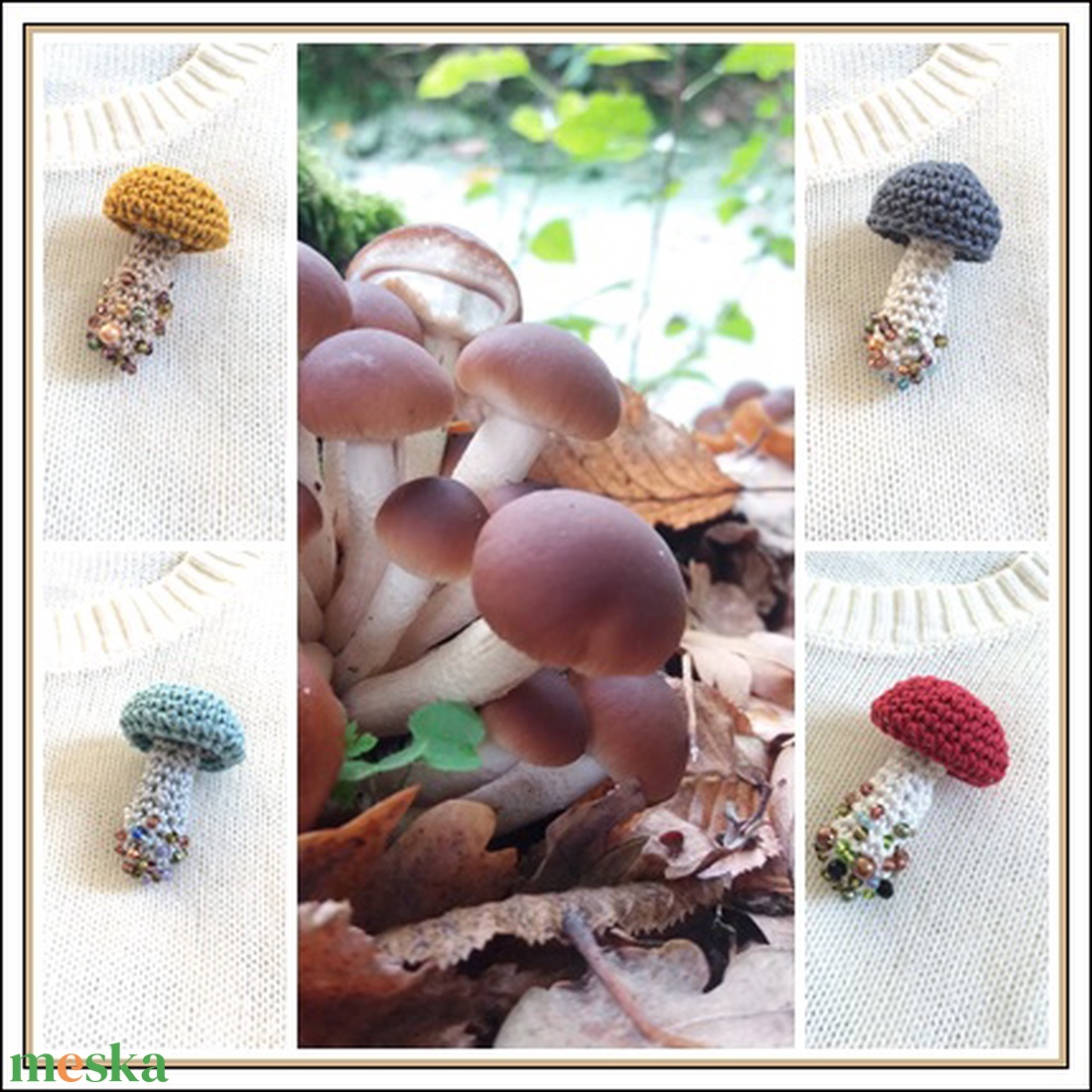 Kék gomba kitűző - ékszer - kitűző és bross - kitűző - Meska.hu Kék gomba kitűző - ékszer - kitűző és bross - kitűző - Meska.hu