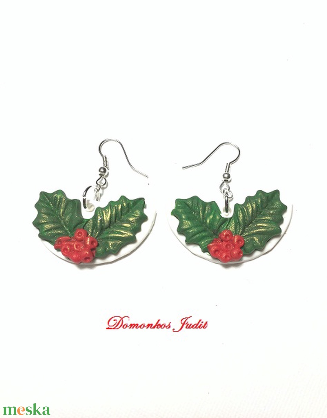  Magyal   fülbevaló - ékszer - fülbevaló - lógó fülbevaló - Meska.hu