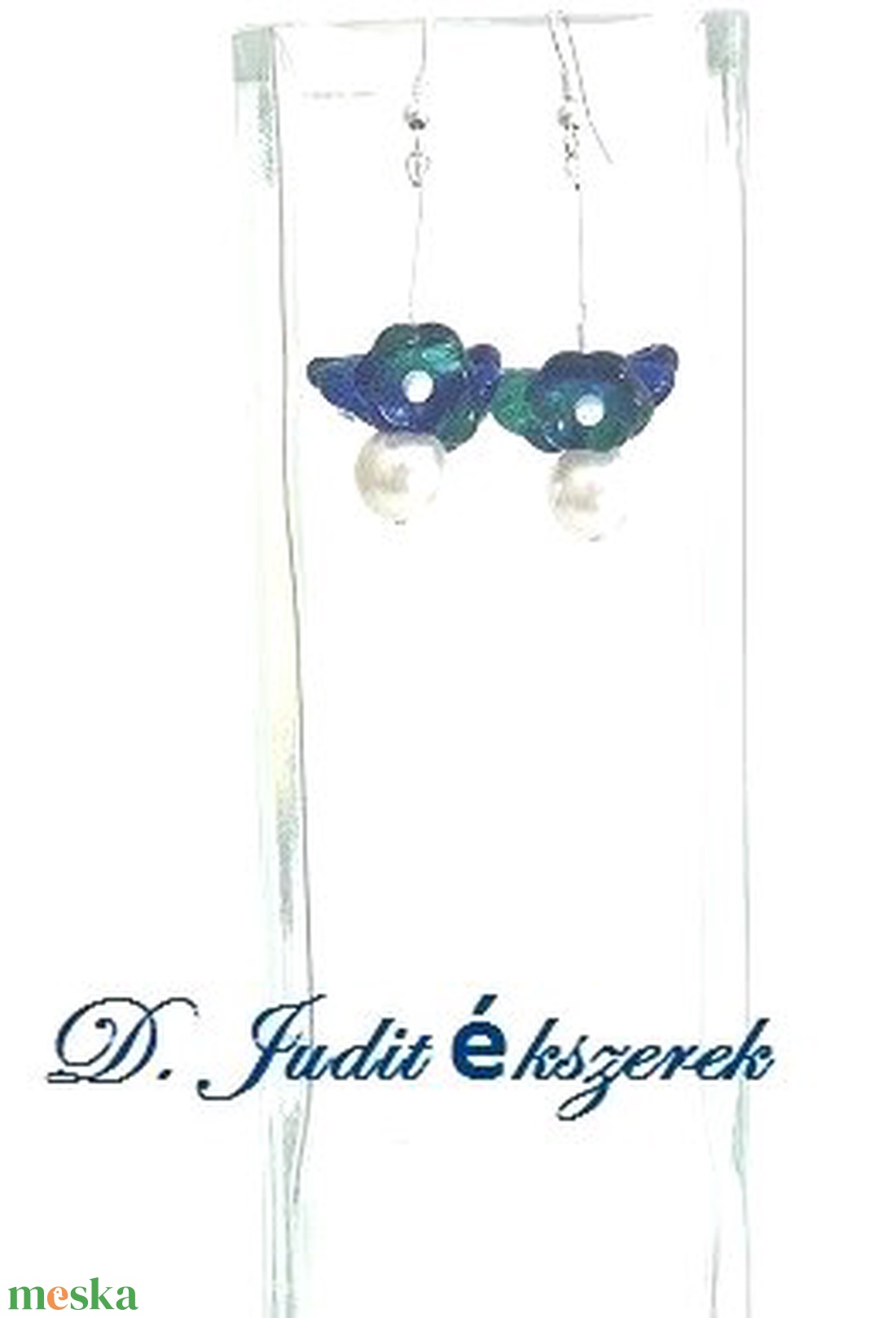 Harangvirág lógós fülbevaló - ékszer - fülbevaló - lógó fülbevaló - Meska.hu