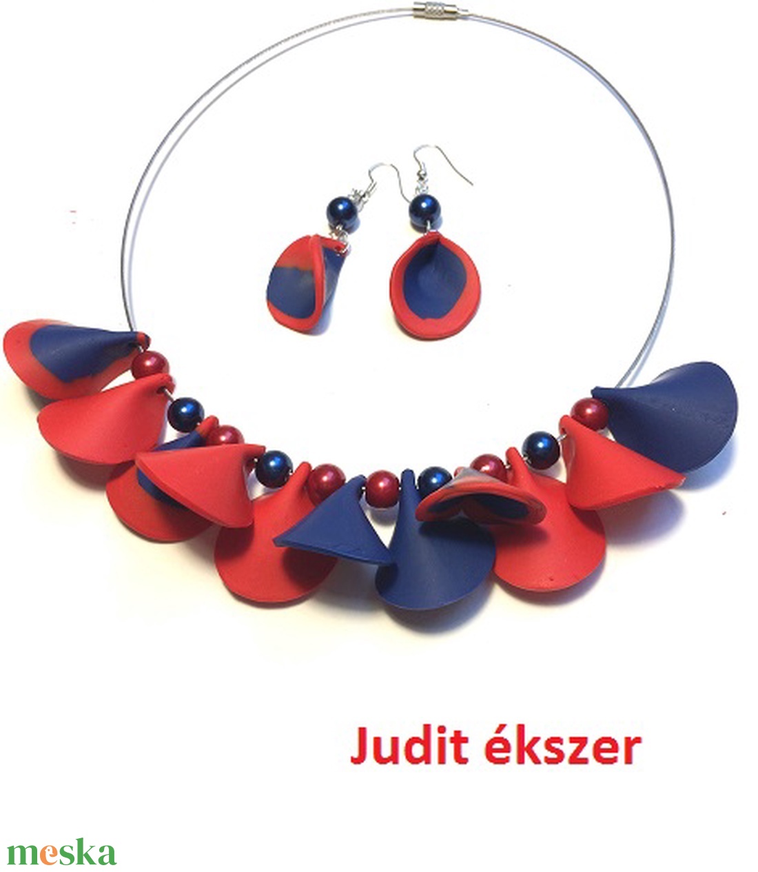 Piros,kék ékszerszett - ékszer - ékszerszett - Meska.hu Piros,kék ékszerszett - ékszer - ékszerszett - Meska.hu