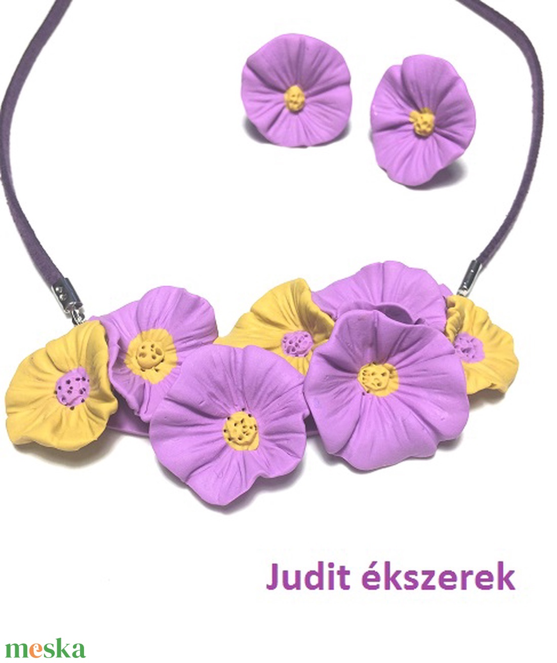 Petúnia  ékszerszett - ékszer - ékszerszett - Meska.hu