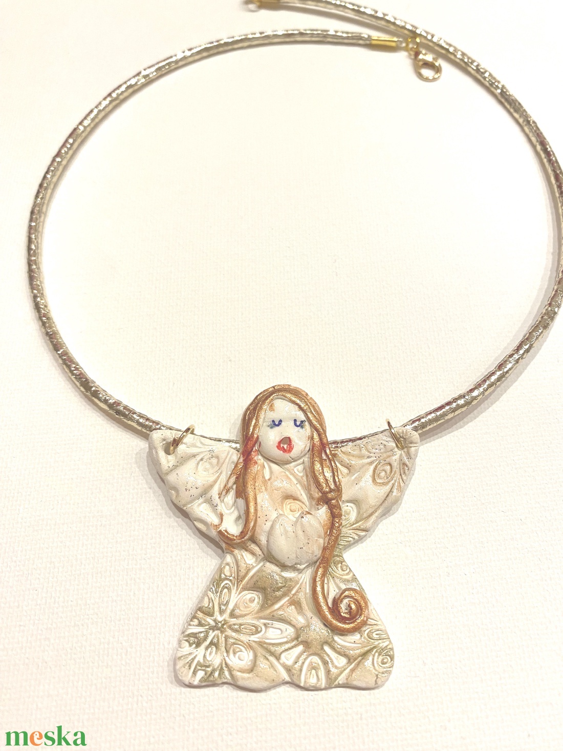 Angyalkám - ékszer - nyaklánc - statement nyaklánc - Meska.hu