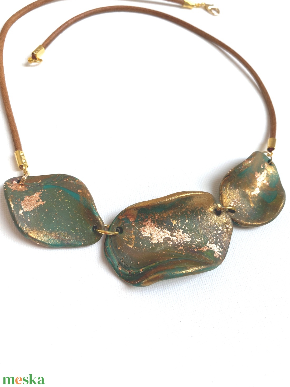 Kortárs  művészet - ékszer - nyaklánc - statement nyaklánc - Meska.hu