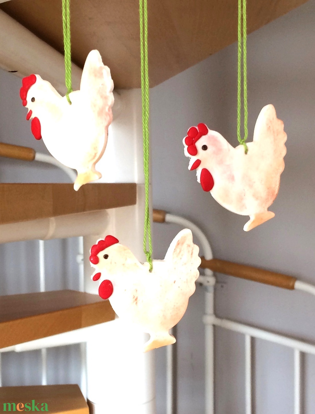 Pipikék húsvéti dísz - otthon & életmód - dekoráció - ajtó- és ablak dekoráció - ablakdísz - Meska.hu