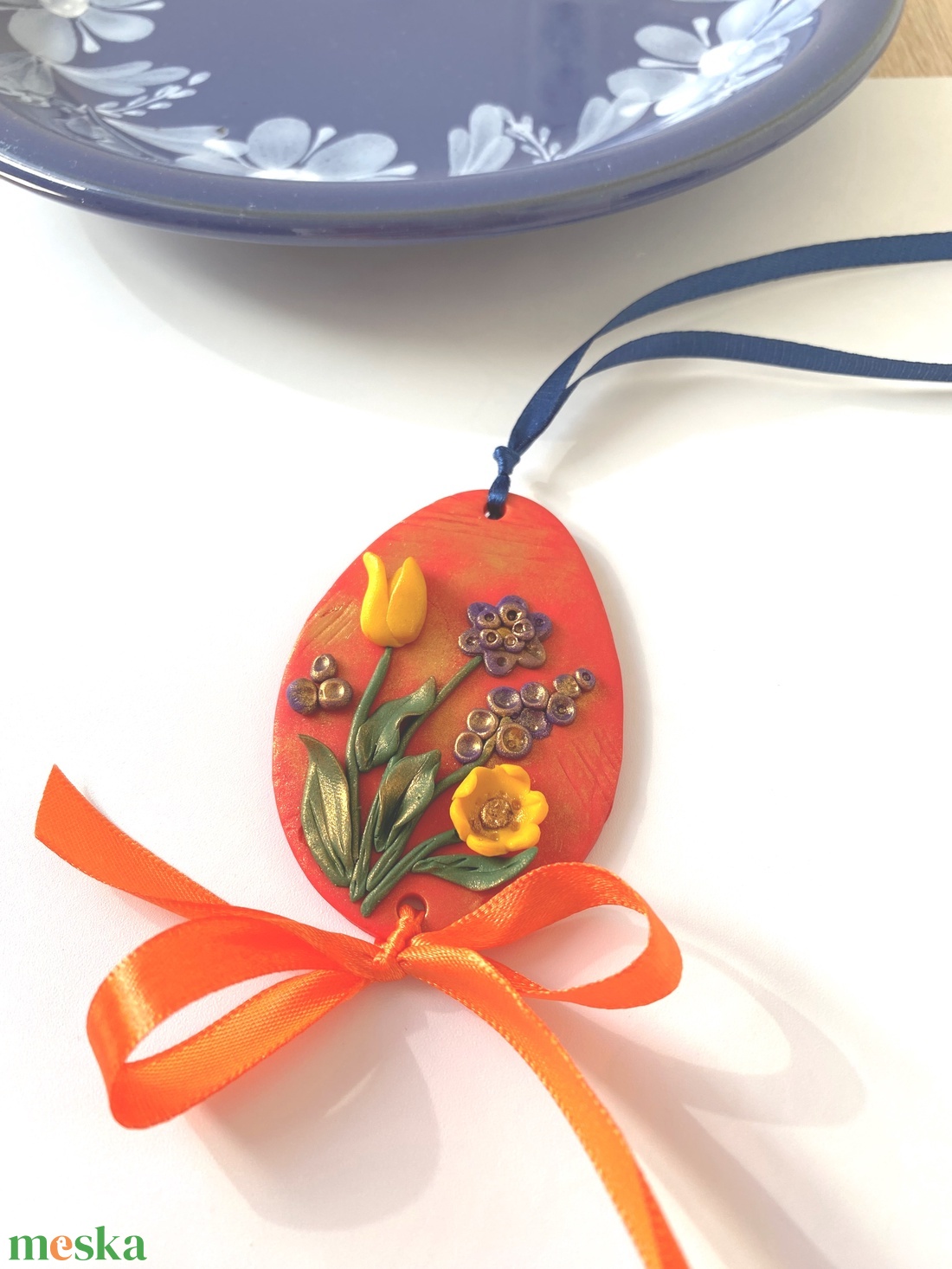 Húsvéti tojás dísz - otthon & életmód - dekoráció - dísztárgy - Meska.hu