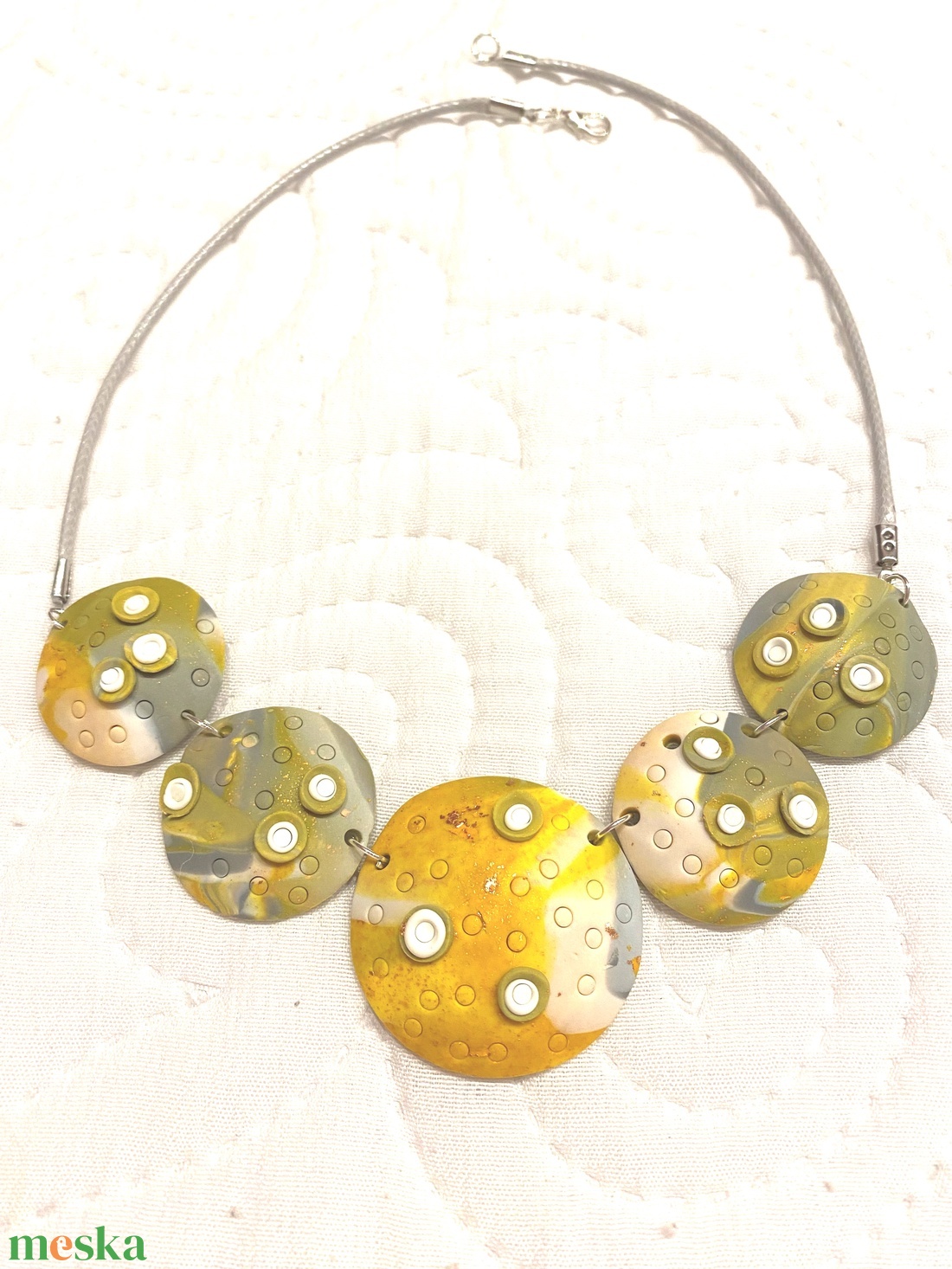 Friss tavaszi hangulat - ékszer - nyaklánc - medálos nyaklánc - Meska.hu