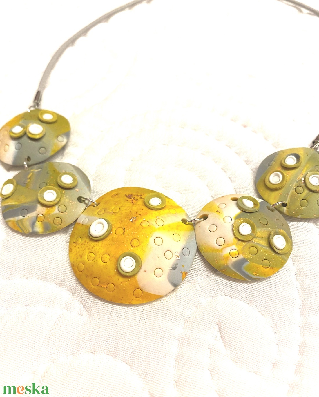 Friss tavaszi hangulat - ékszer - nyaklánc - medálos nyaklánc - Meska.hu