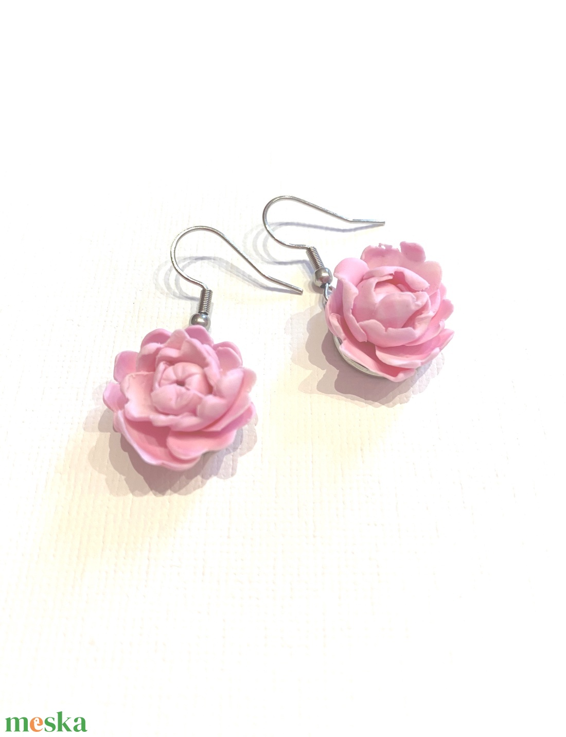 Bazsarózsa - ékszer - fülbevaló - lógó fülbevaló - Meska.hu