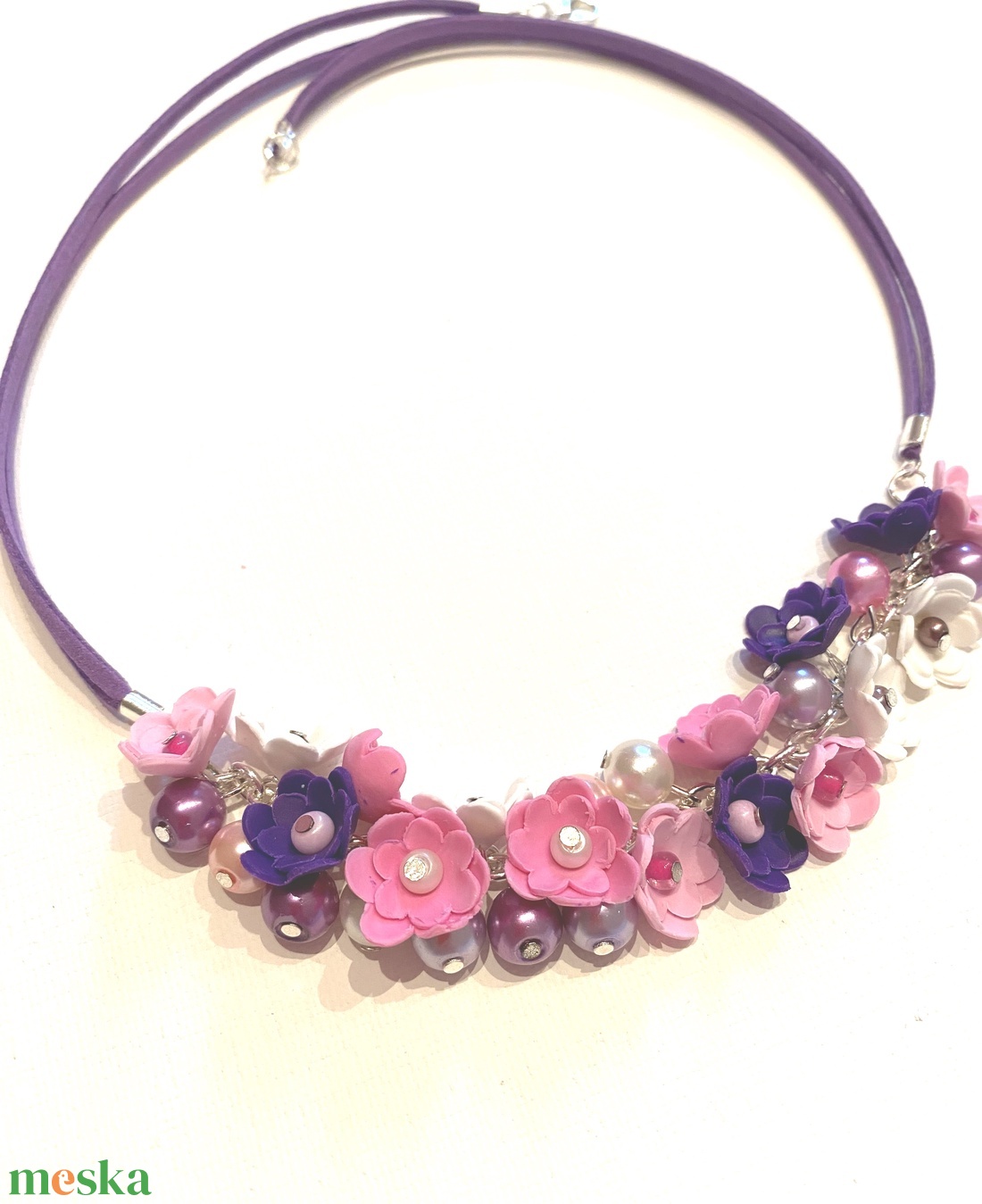 Tavasz - ékszer - nyaklánc - statement nyaklánc - Meska.hu