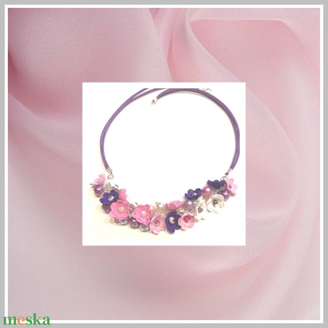 Tavasz - ékszer - nyaklánc - statement nyaklánc - Meska.hu