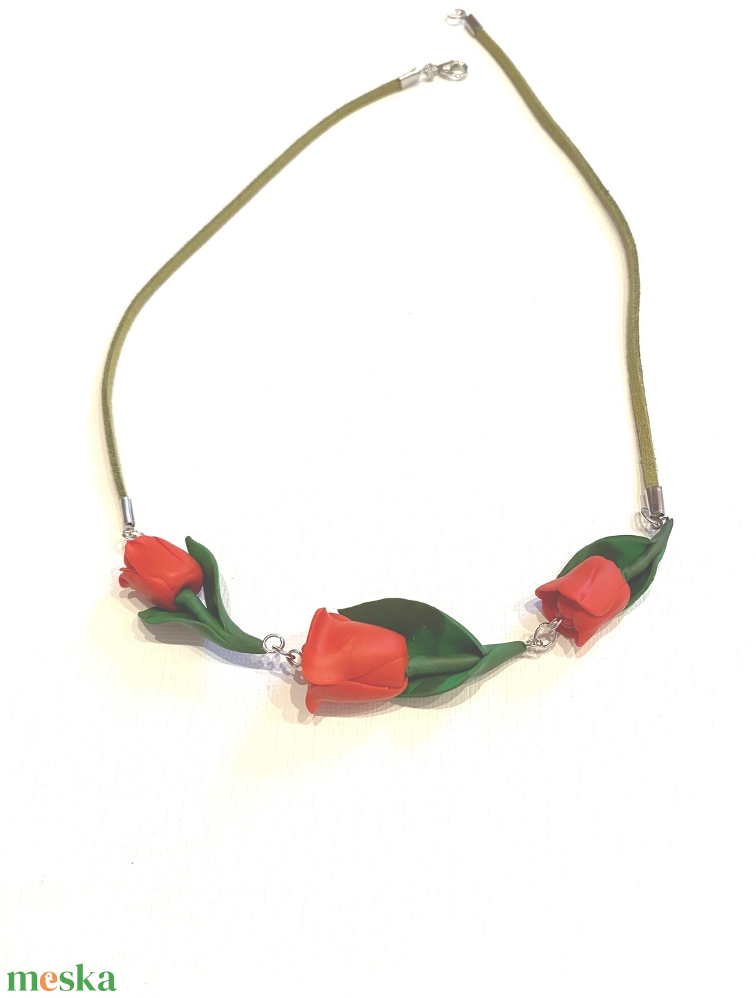 Tulipánok - ékszer - nyaklánc - statement nyaklánc - Meska.hu