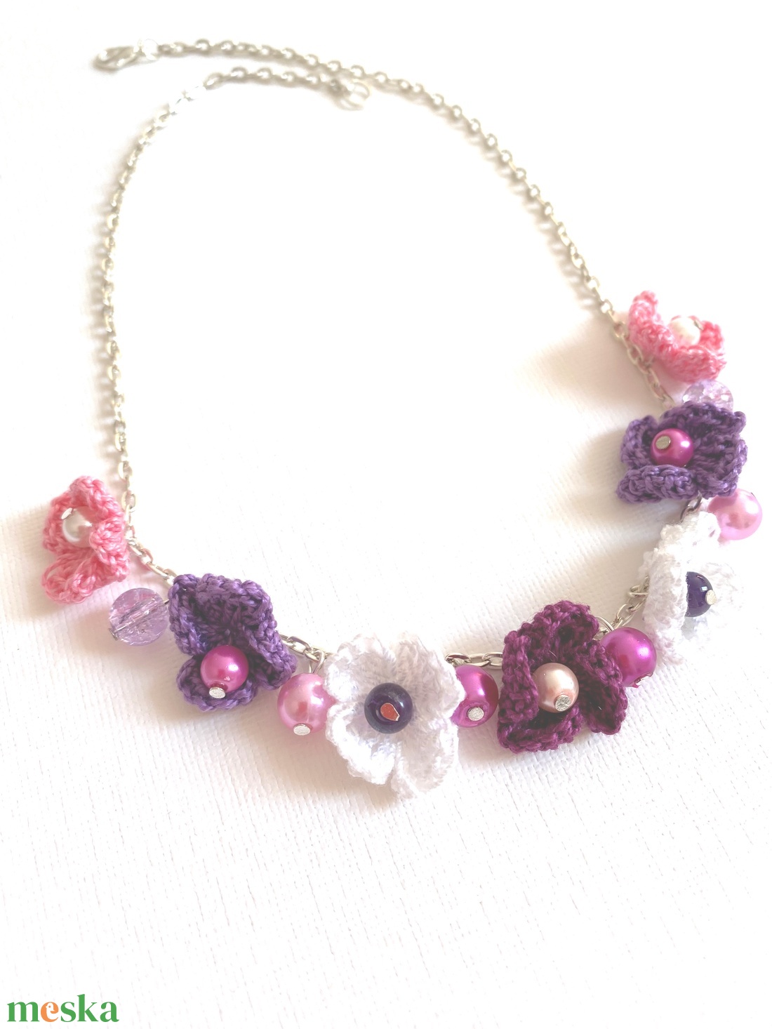Tavaszköszöntő - ékszer - nyaklánc - statement nyaklánc - Meska.hu