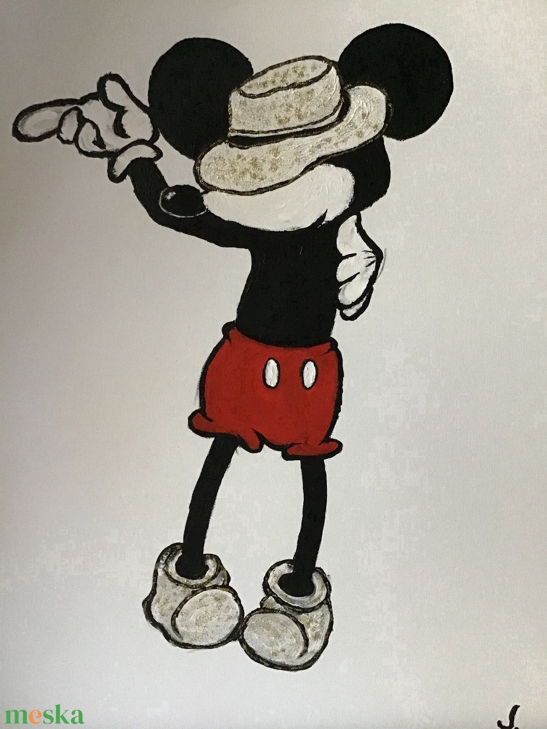 Mickey mouse - művészet - festmény - akril - Meska.hu Mickey mouse - művészet - festmény - akril - Meska.hu