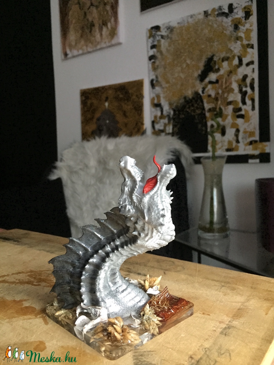 Sárkány figura (decoration) - dekorációs kellékek - figurák - Meska.hu Sárkány figura (decoration) - dekorációs kellékek - figurák - Meska.hu