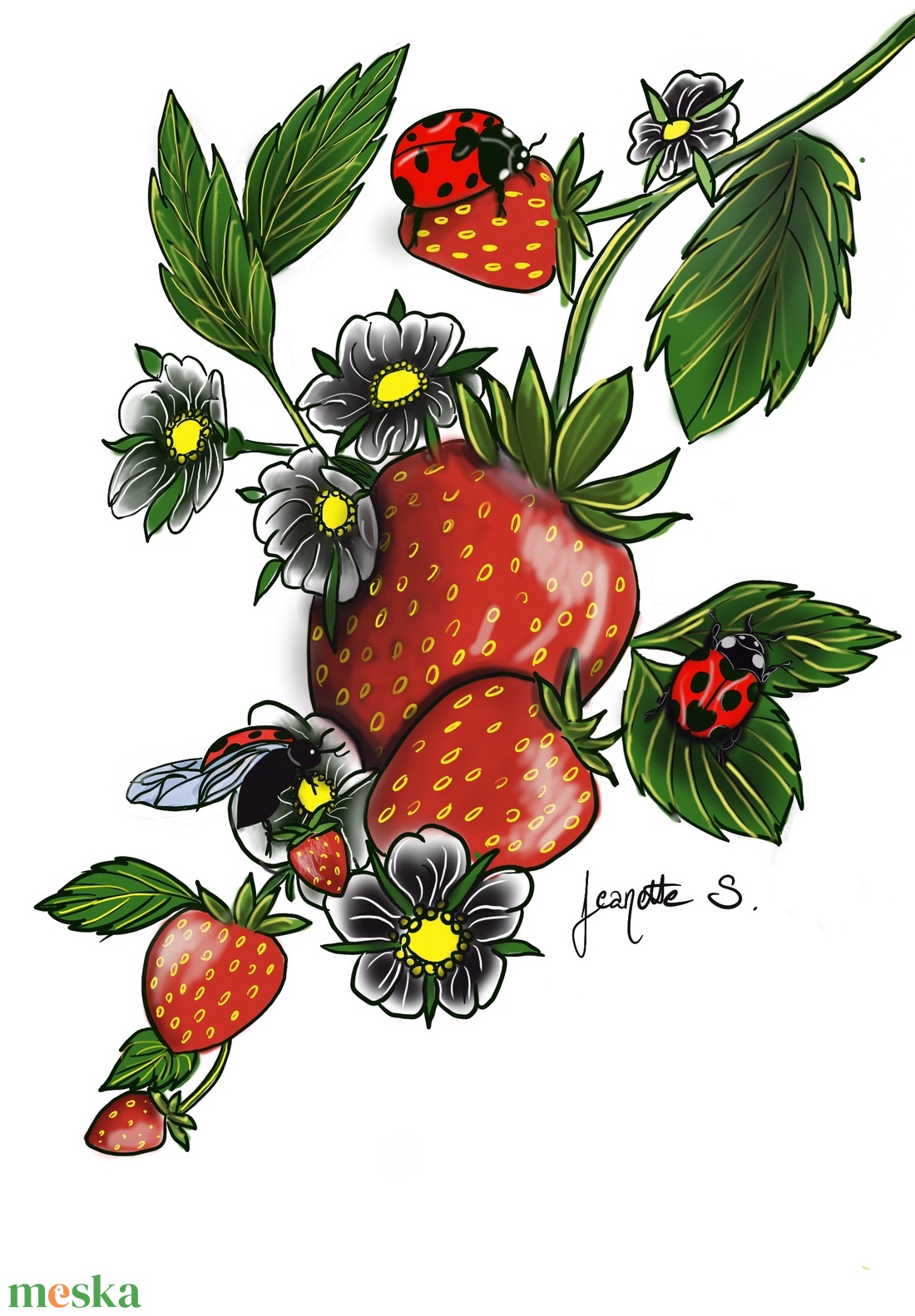 Nyári nap - művészet - grafika & illusztráció - digitális - Meska.hu Nyári nap - művészet - grafika & illusztráció - digitális - Meska.hu