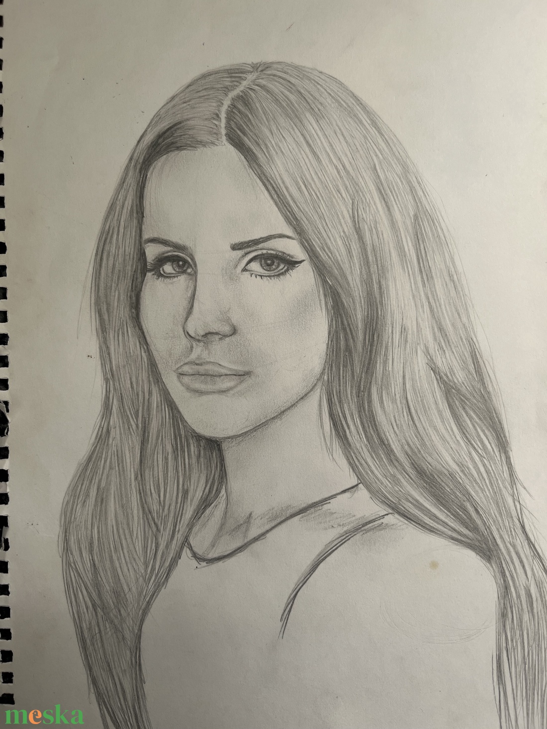 Lana Del Rey portré ceruzával - művészet - grafika & illusztráció - ceruzarajz - Meska.hu Lana Del Rey portré ceruzával - művészet - grafika & illusztráció - ceruzarajz - Meska.hu