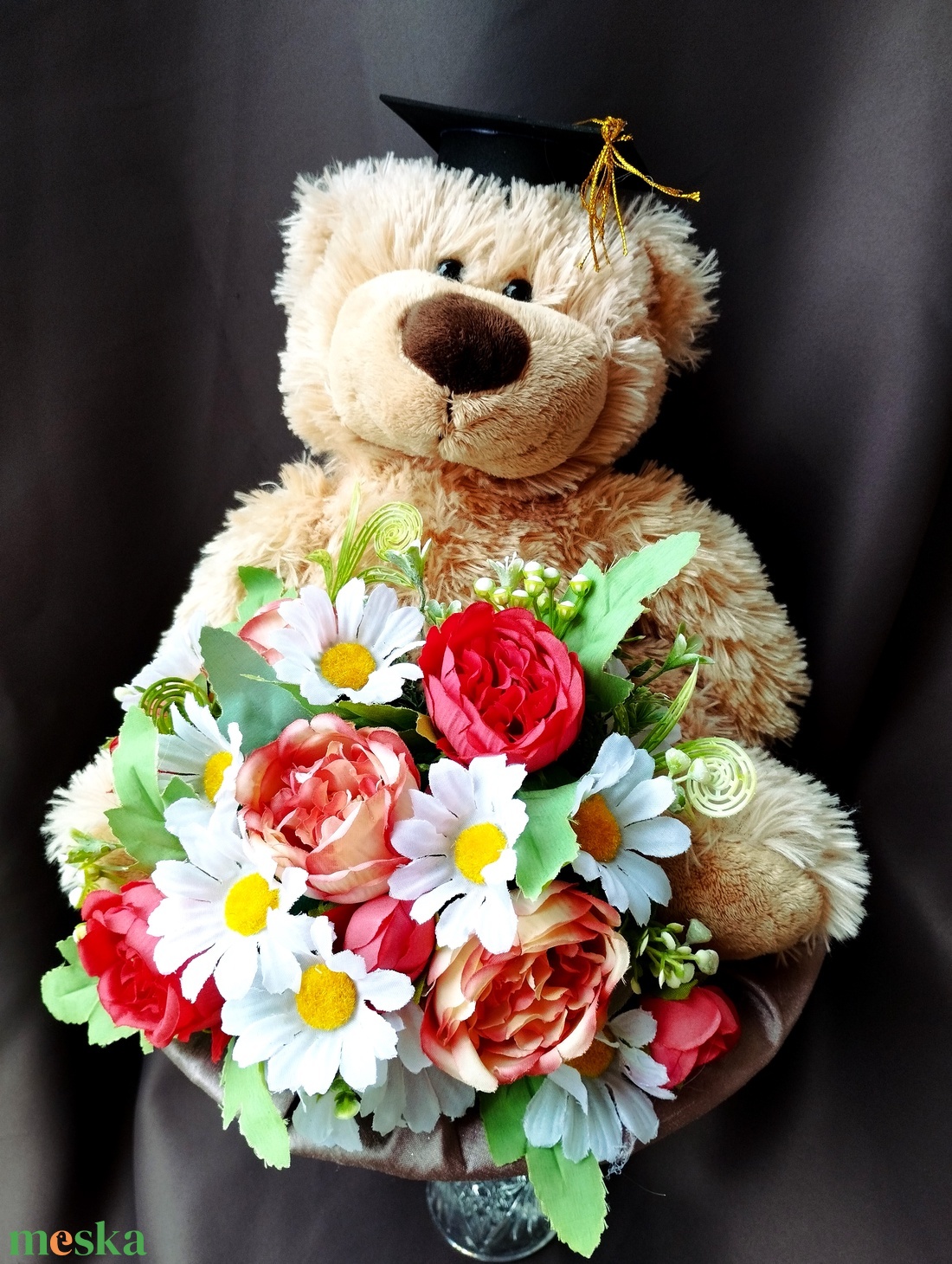 MACIS Ballagási csokor - otthon & életmód - dekoráció - virágdísz és tartó - csokor & virágdísz - Meska.hu