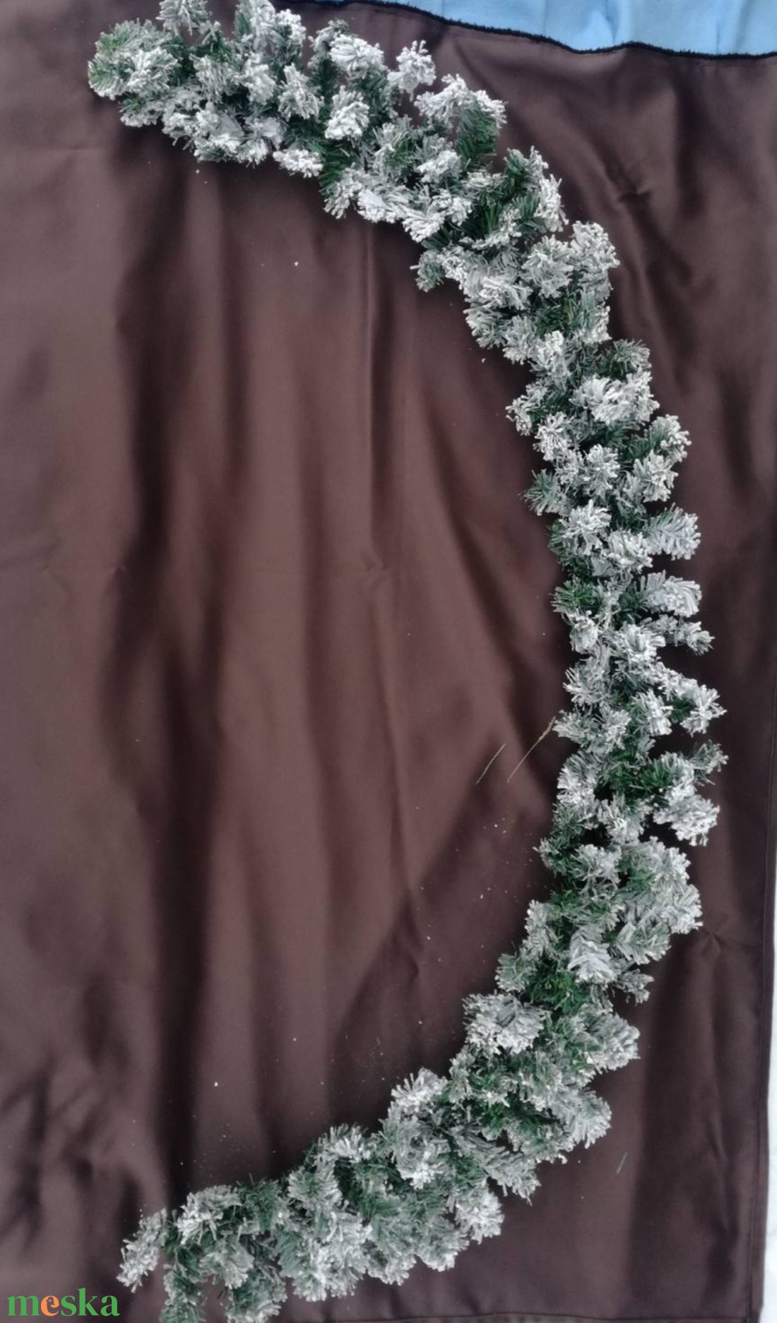 180 cm-es havas girland - karácsony - karácsonyi lakásdekoráció - karácsonyi girland, boa - Meska.hu