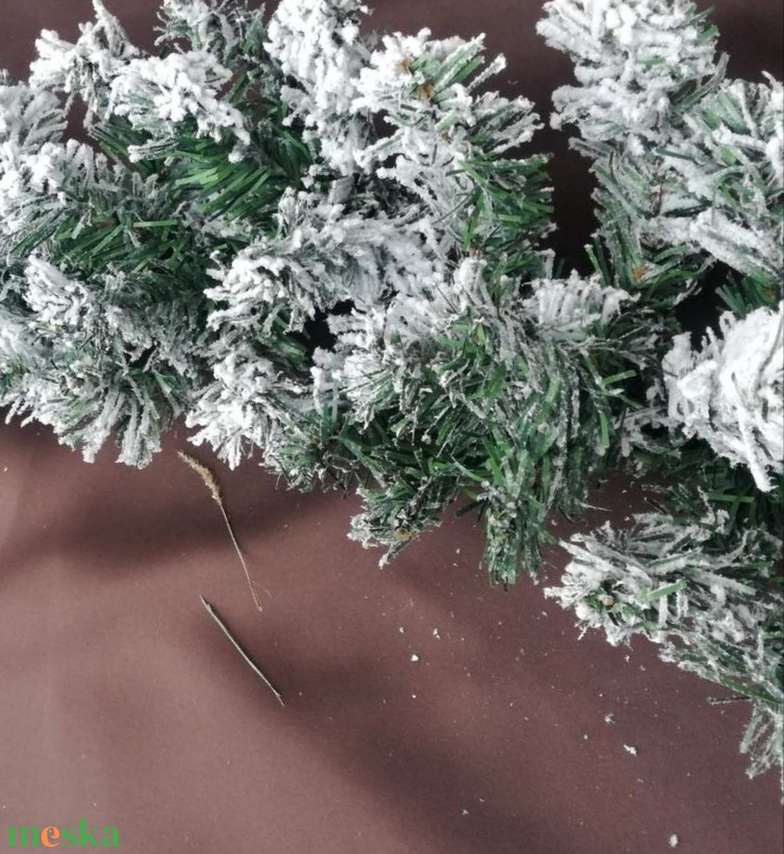 180 cm-es havas girland - karácsony - karácsonyi lakásdekoráció - karácsonyi girland, boa - Meska.hu