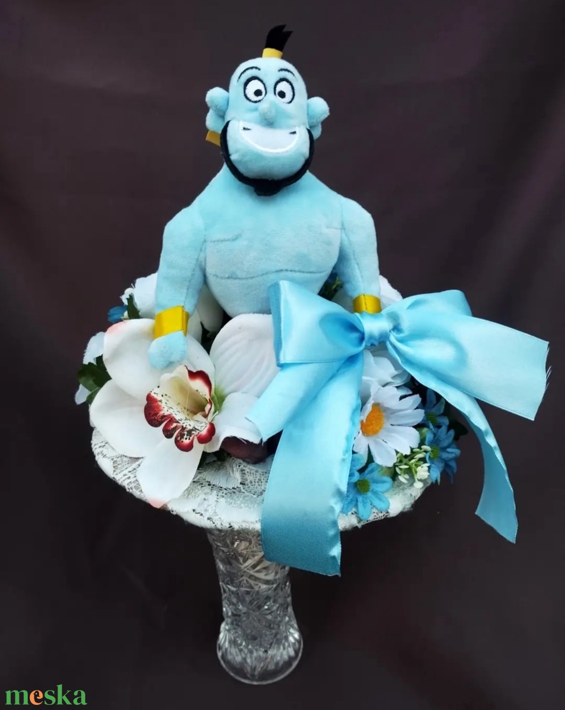 Aladdin Dzsinn óvodai ballagási csokor - otthon & életmód - dekoráció - virágdísz és tartó - csokor & virágdísz - Meska.hu