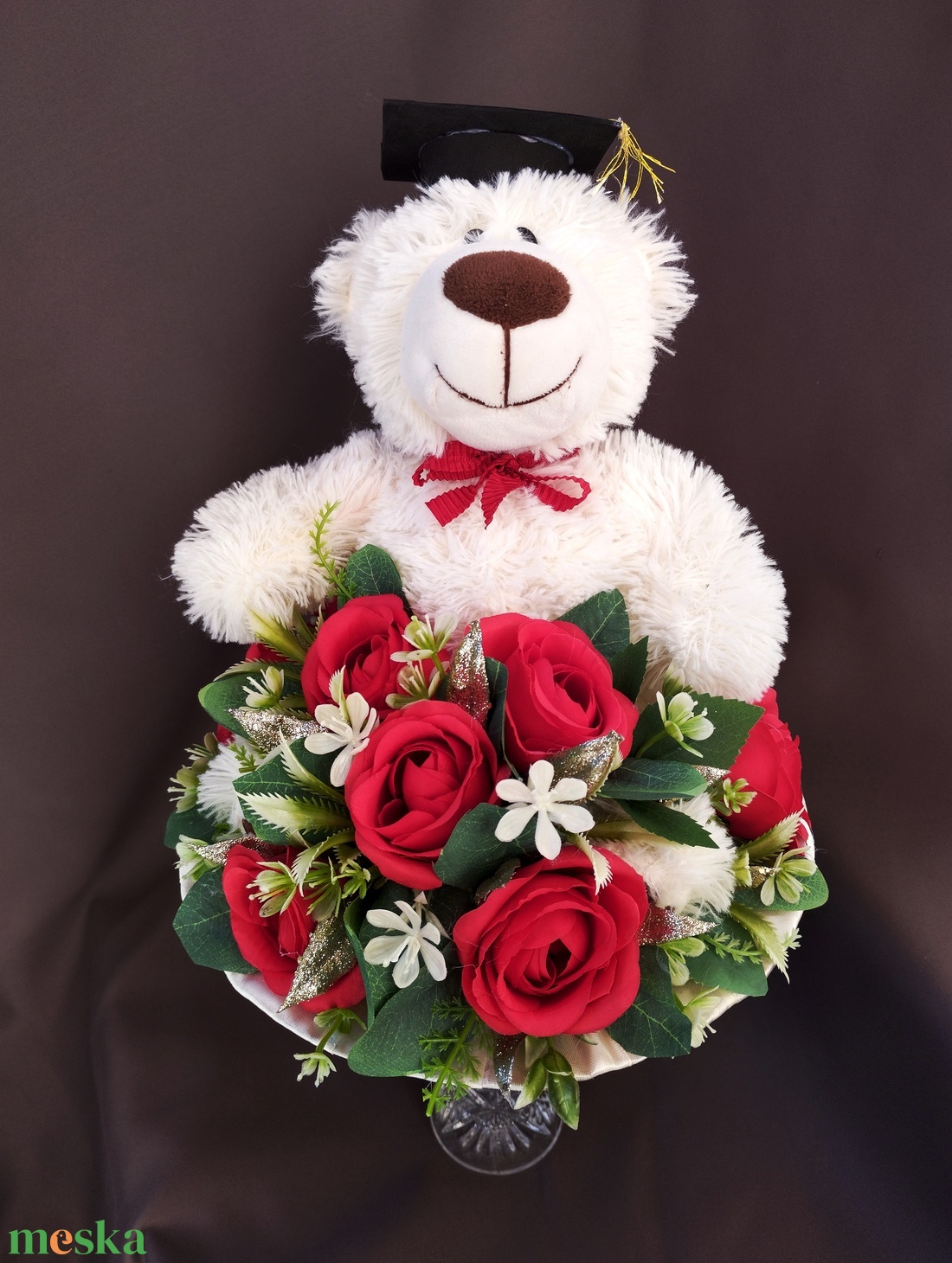 Macis ballagási csokor, örök csokor - otthon & életmód - dekoráció - virágdísz és tartó - csokor & virágdísz - Meska.hu